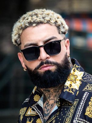 Lentes Leaf Negras Mate-400 UV