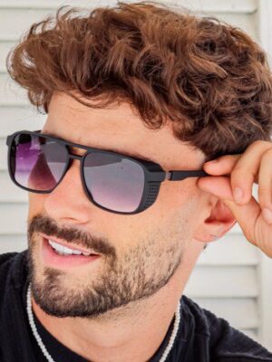 Lentes Boss 2.0 Rectangulares Negro degradé-400 UV