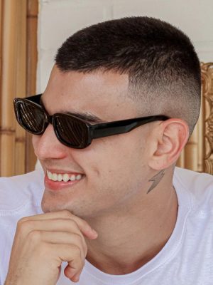 Lentes Mónaco negras-400 UV