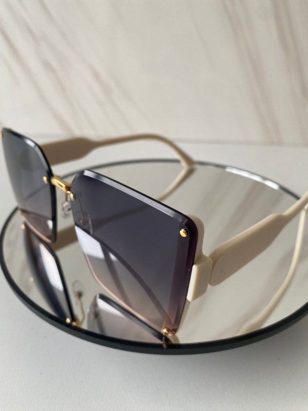 Lentes Eva Color Crema UV-400 - Imagen 2