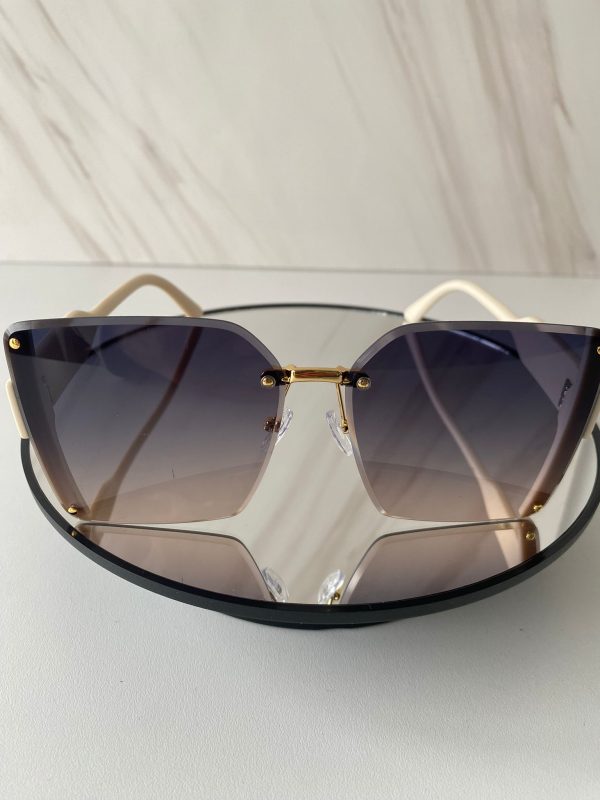 Lentes Eva Color Crema UV-400