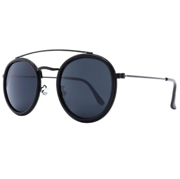 Lentes de Sol Round Play Negro Mate - 400 UV - Imagen 4
