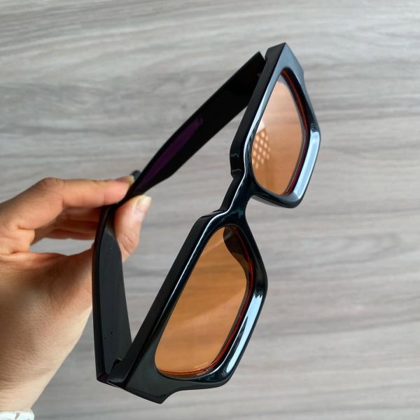 Lentes Square Amarillo - Clasico - Imagen 3