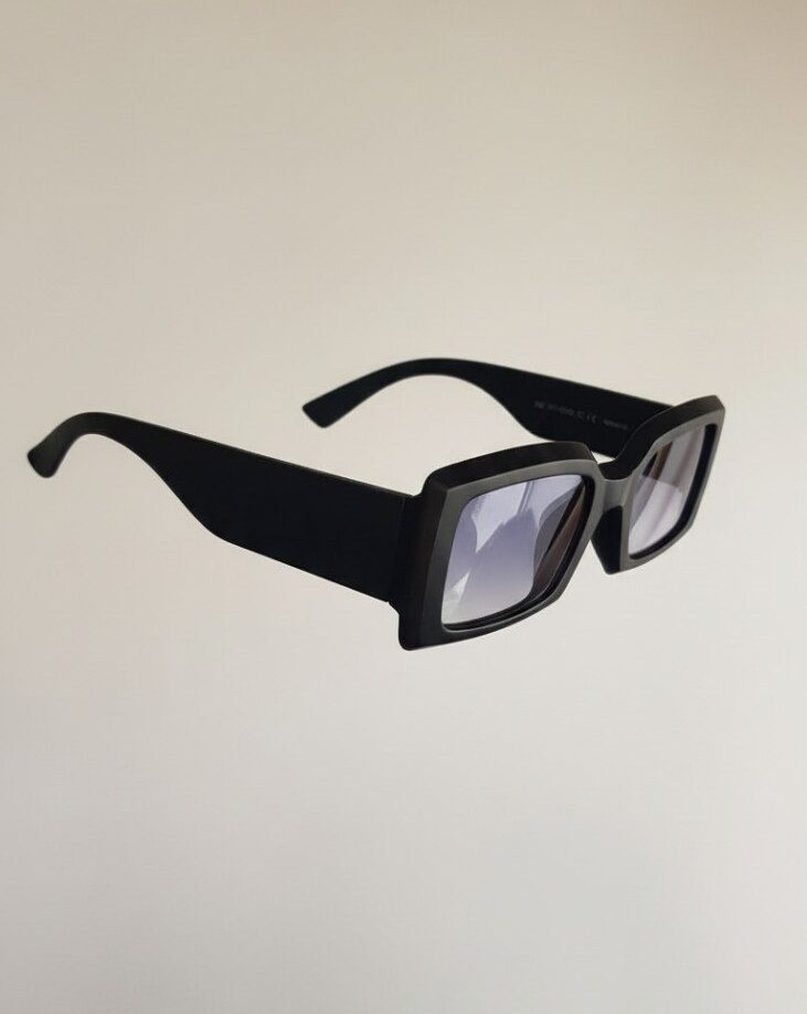 Lentes SkateBoard Negro - Clásico - Imagen 2