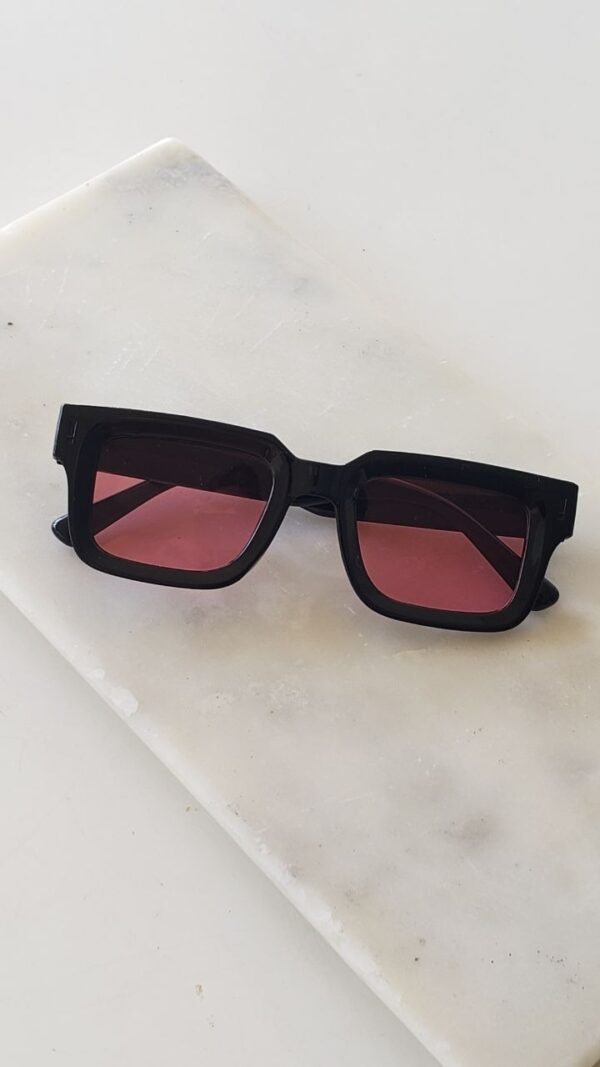 Lentes Abstract Rosa Oscuro - Clásico