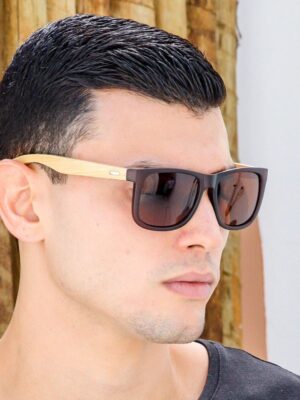 Lentes Sicilia Polarizados – Patillas en Madera-400 UV